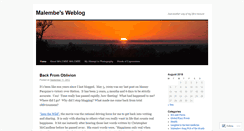 Desktop Screenshot of malembe.wordpress.com