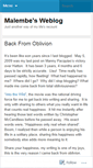 Mobile Screenshot of malembe.wordpress.com