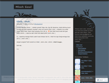 Tablet Screenshot of mbah.wordpress.com