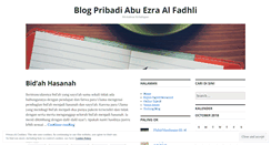 Desktop Screenshot of alfadhli.wordpress.com