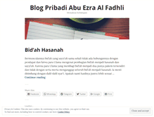 Tablet Screenshot of alfadhli.wordpress.com