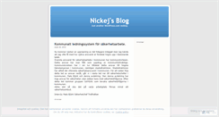 Desktop Screenshot of nickej.wordpress.com