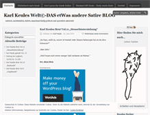 Tablet Screenshot of keulenkalle.wordpress.com