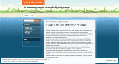 Desktop Screenshot of ignosticmorgan.wordpress.com