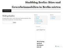 Tablet Screenshot of berlinbueroflaechen.wordpress.com