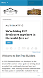 Mobile Screenshot of bentreebuilders.wordpress.com