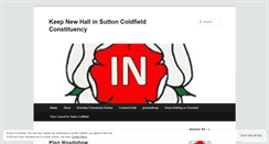 Desktop Screenshot of newhallinsutton.wordpress.com