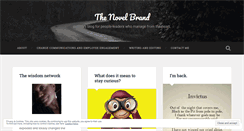 Desktop Screenshot of novelbrand.wordpress.com