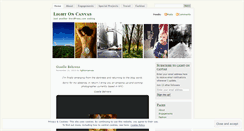 Desktop Screenshot of lightoncanvas.wordpress.com