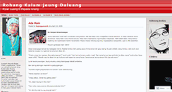 Desktop Screenshot of bujanggamanik.wordpress.com
