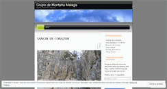 Desktop Screenshot of espeleomalaga.wordpress.com