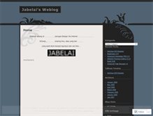 Tablet Screenshot of jabelai.wordpress.com