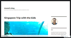 Desktop Screenshot of anandjain.wordpress.com