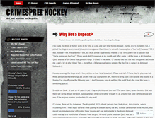 Tablet Screenshot of crimespreehockey.wordpress.com