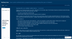 Desktop Screenshot of bashinglinux.wordpress.com