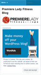 Mobile Screenshot of premierelady.wordpress.com