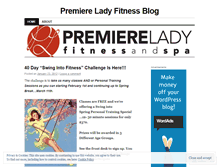 Tablet Screenshot of premierelady.wordpress.com