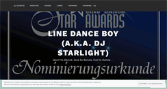 Desktop Screenshot of linedanceboy.wordpress.com