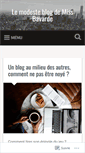 Mobile Screenshot of blogdemissbavarde.wordpress.com