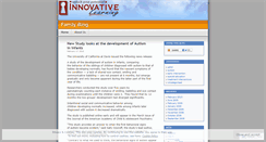 Desktop Screenshot of ilearningfamily.wordpress.com