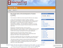 Tablet Screenshot of ilearningfamily.wordpress.com