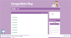 Desktop Screenshot of enengsolihat.wordpress.com