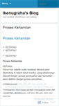 Mobile Screenshot of ikenugraha.wordpress.com