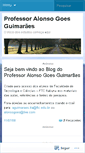 Mobile Screenshot of alonsogoes.wordpress.com