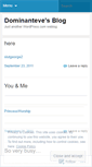 Mobile Screenshot of dominanteve.wordpress.com