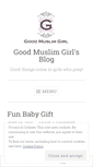 Mobile Screenshot of goodmuslimgirl.wordpress.com