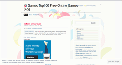 Desktop Screenshot of gamestop100.wordpress.com