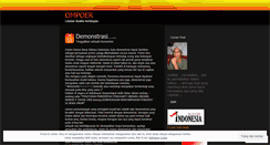 Desktop Screenshot of ompoer.wordpress.com
