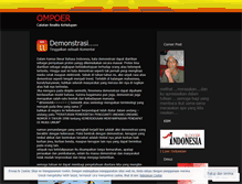 Tablet Screenshot of ompoer.wordpress.com