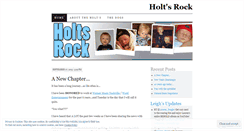 Desktop Screenshot of holtsrock.wordpress.com