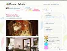 Tablet Screenshot of mardanpalace.wordpress.com