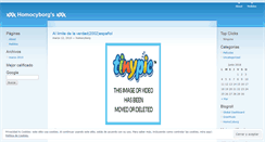 Desktop Screenshot of homocyborg.wordpress.com
