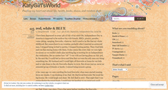 Desktop Screenshot of katygirlsworld.wordpress.com