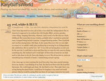 Tablet Screenshot of katygirlsworld.wordpress.com