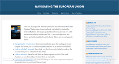 Desktop Screenshot of navigatingtheeu.wordpress.com