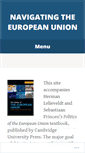 Mobile Screenshot of navigatingtheeu.wordpress.com