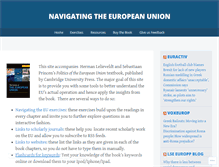 Tablet Screenshot of navigatingtheeu.wordpress.com