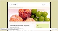 Desktop Screenshot of getfed2011.wordpress.com