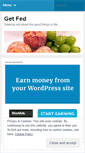 Mobile Screenshot of getfed2011.wordpress.com