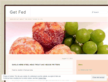 Tablet Screenshot of getfed2011.wordpress.com