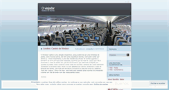 Desktop Screenshot of oviajador.wordpress.com