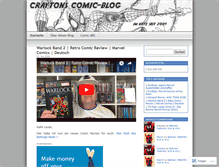 Tablet Screenshot of craytoncomicblog.wordpress.com
