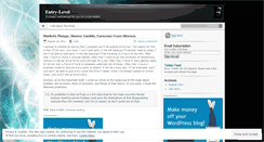 Desktop Screenshot of entrylvl.wordpress.com