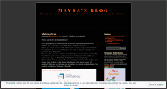 Desktop Screenshot of mayraf2000.wordpress.com