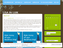 Tablet Screenshot of lisainluik.wordpress.com