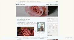 Desktop Screenshot of knotbuilder.wordpress.com